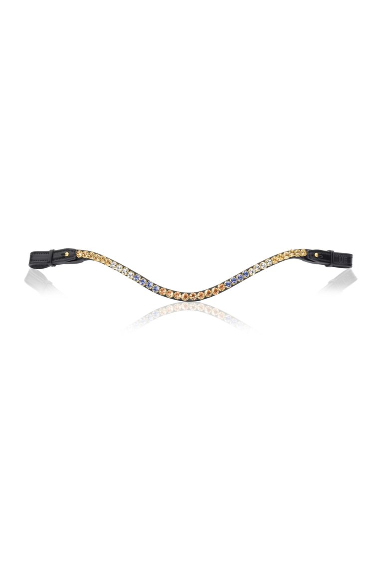 Elegant Browband, Quatre, blue