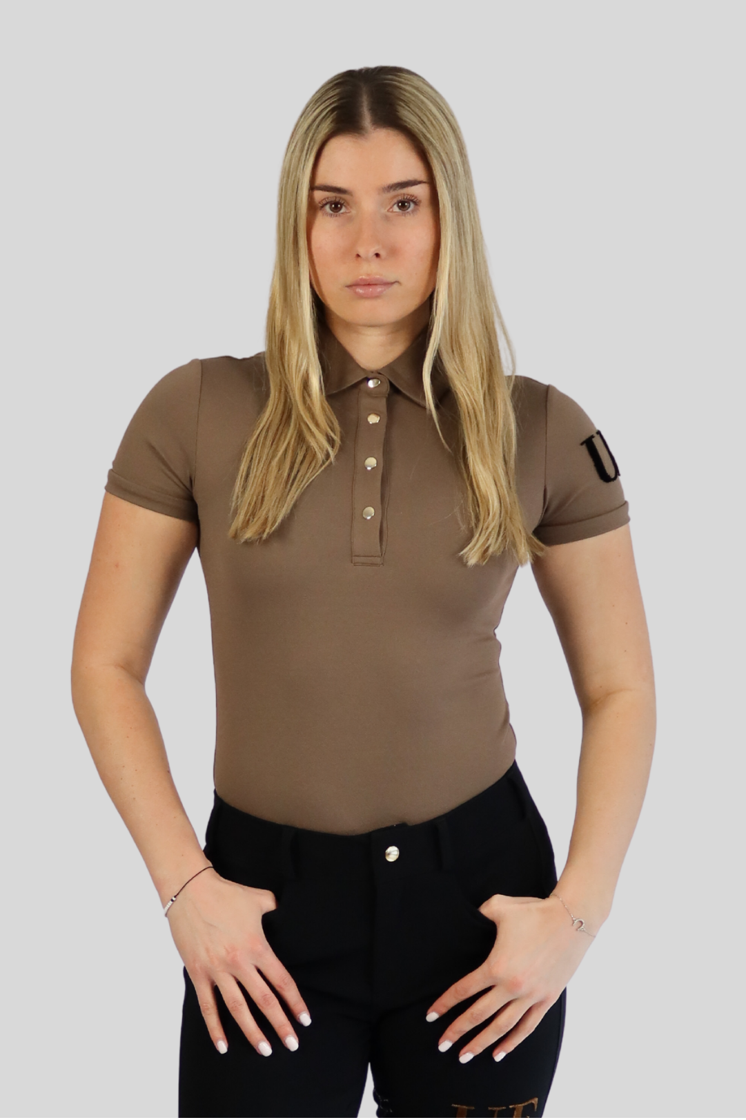 Ladies Signature Embroidery Polo Utzon Equestrian