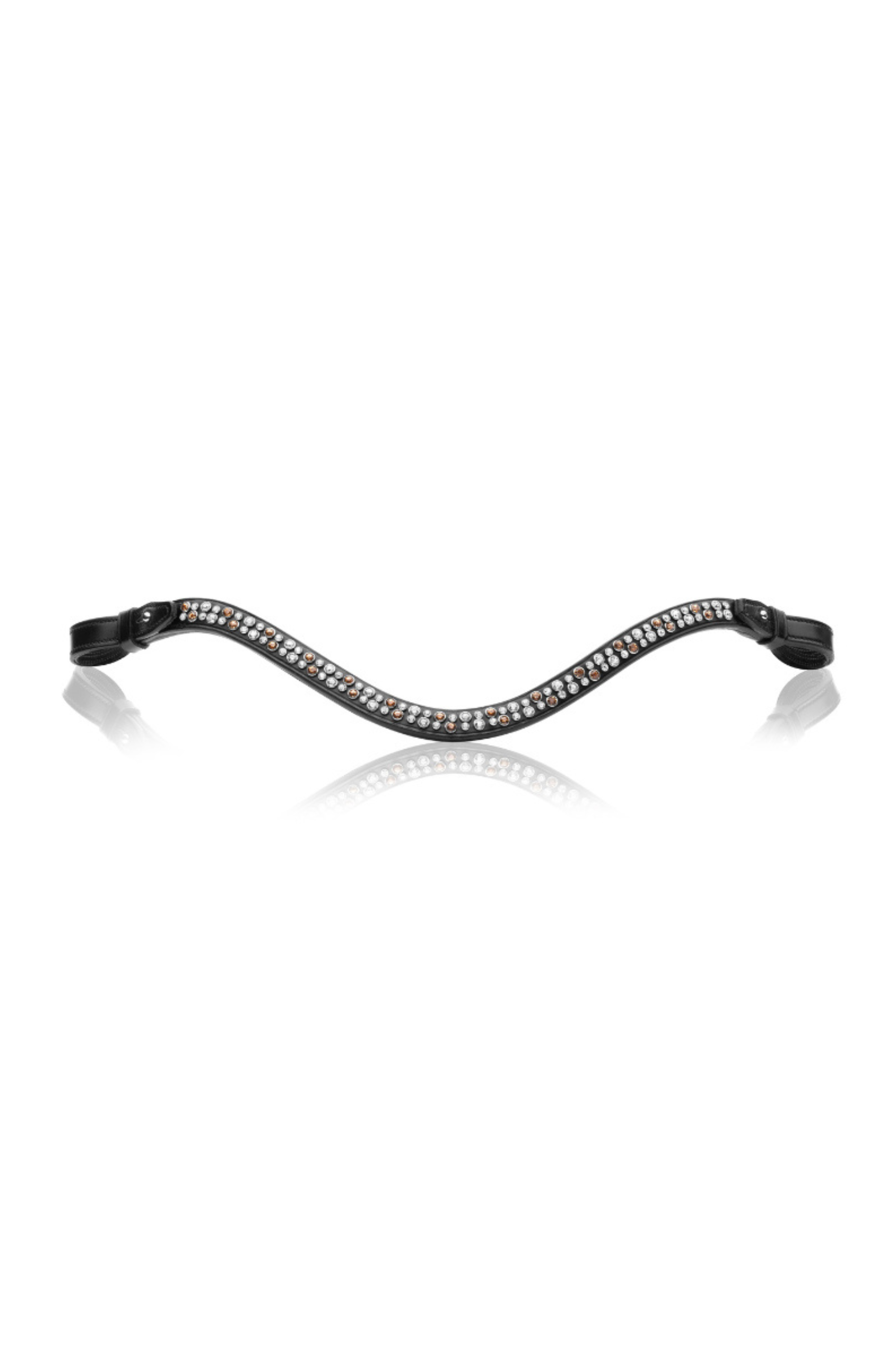 Imperial browband, champagne
