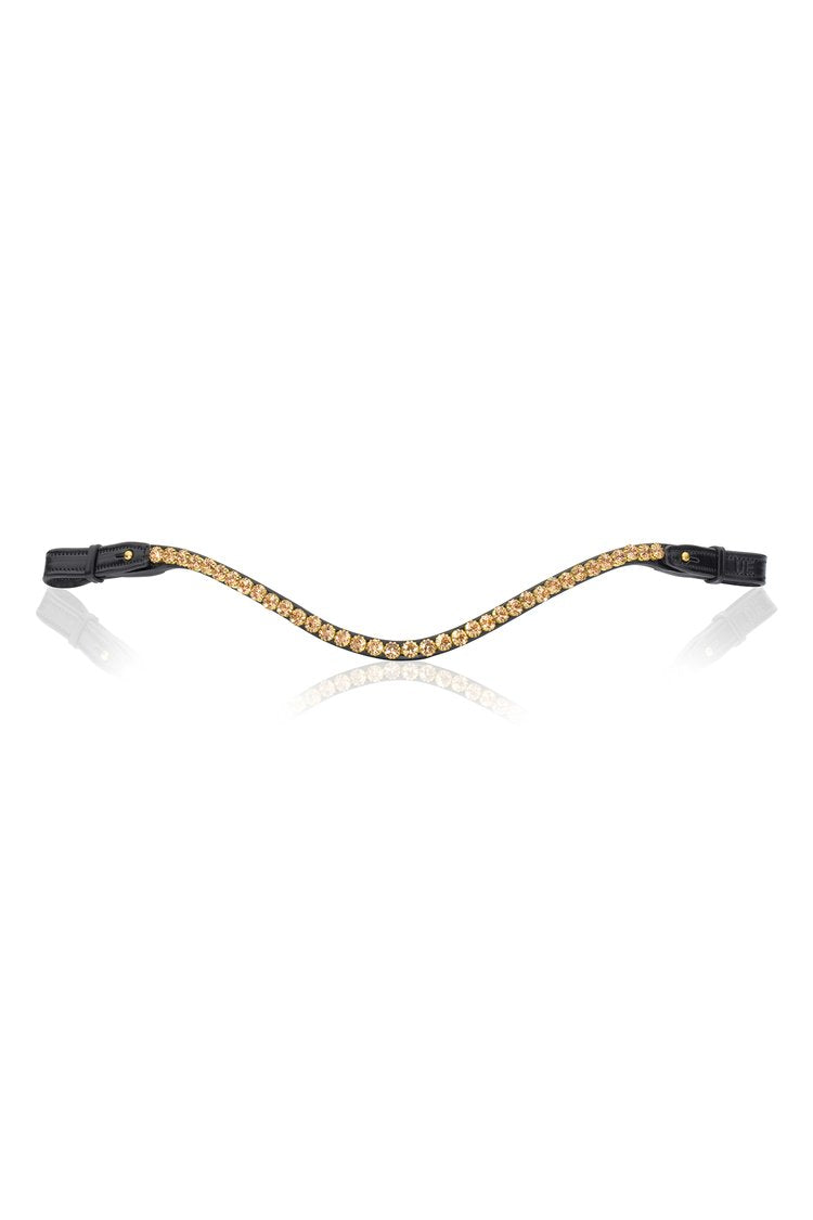Elegant Browband, gold